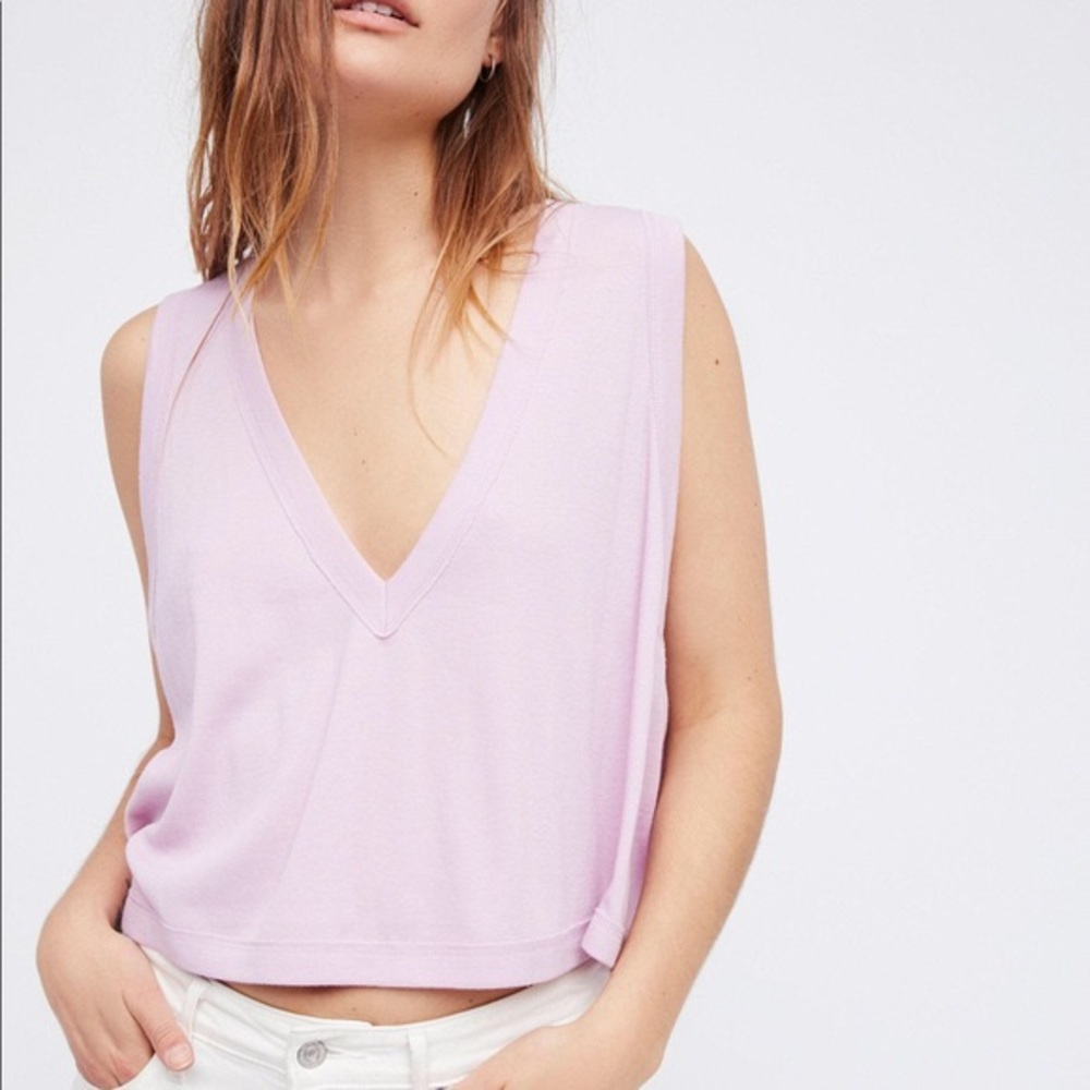 Free People Intimately Baring it V-neck cami